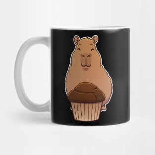 Capybara Chocolate Muffin Mug